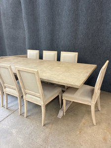 Eloquence Trestle Dining Set With 2 Leaf Extensions