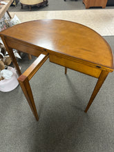 Load image into Gallery viewer, Half-moon Flip Top Table
