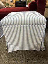Load image into Gallery viewer, *NEW* The Inside Skirted Storage Ottoman