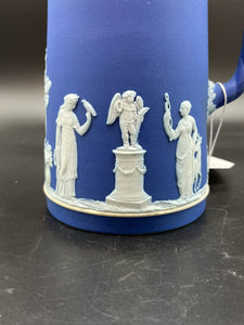 Wedgwood Jasperware Blue Porcelain 1 Piece Pitcher