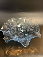 Load image into Gallery viewer, Fenton Glass Fruit Blue Bowl