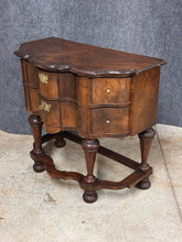 Load image into Gallery viewer, 18th Century Dutch Walnut Bombe Chest-on-Stand
