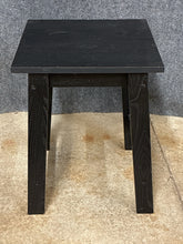 Load image into Gallery viewer, Black Square End Table