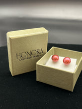 Load image into Gallery viewer, Honora Sterling Silver Pearl Earrings