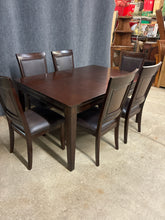 Load image into Gallery viewer, Modern Espresso Dining Set