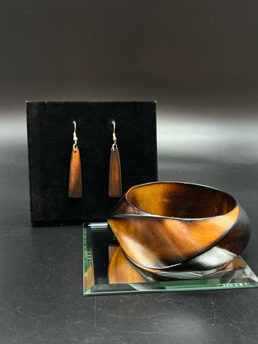 2 Piece Wood Jewelry set
