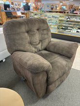 Load image into Gallery viewer, Brown Upholstered Rocker Recliner