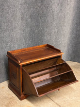 Load image into Gallery viewer, Floral Carved Shoe Storage Cabinet