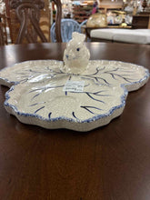 Load image into Gallery viewer, Dedham Pottery White Blue Crackle Platter/Tray