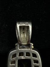 Load image into Gallery viewer, Sterling Silver Square Pendant