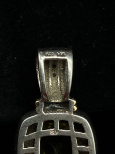 Sterling Silver Square Pendant