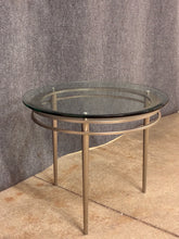 Load image into Gallery viewer, Contemporary Glass Top Accent Table