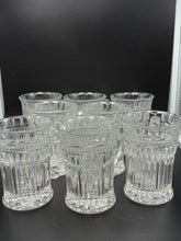 Load image into Gallery viewer, 8 Piece Mikasa Clear Glass Glasses