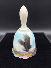 Load image into Gallery viewer, Fenton Glass Vintage Floral White Bell