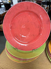 Load image into Gallery viewer, Crate &amp; Barrel 22 Piece Multi-Color Dinnerware set