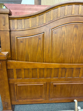 Load image into Gallery viewer, Mission-Style King Panel Bed Frame