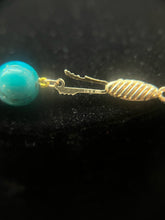 Load image into Gallery viewer, Gold Turquoise Necklace