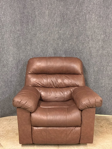 Brown Leather Rocker Recliner