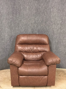Brown Leather Rocker Recliner