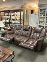 Load image into Gallery viewer, La-Z-Boy "Maverick" Reclining Leather Sofa