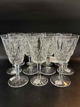 Load image into Gallery viewer, 11 Piece Waterford Lismore Crystal Glasses