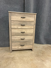 Load image into Gallery viewer, Grey 5-Drawer Chest
