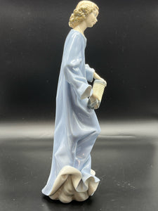Lladro Porcelain Blue Figurine