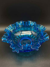 Load image into Gallery viewer, Fenton Glass Blue Bowl