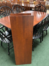 Load image into Gallery viewer, Cherry &amp; Black Country Dining Set With 2 Leaf Extensions