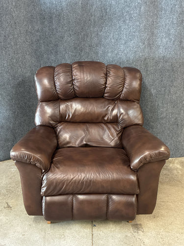 La-Z-Boy Oversized Rocker Leather Recliner