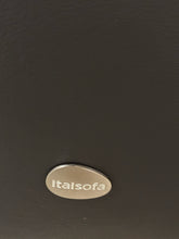 Load image into Gallery viewer, Natuzzi Italsofa Black Leather Swivel Reclining Chair