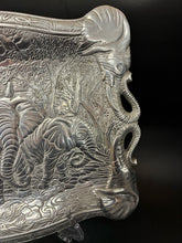 Load image into Gallery viewer, Aluminum Animal Print Silver Tray