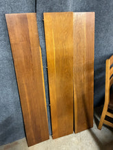 Load image into Gallery viewer, Stickley Mission Oak Round Extension Dining Table with 6 Chairs &amp; 3 Leaves