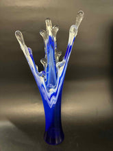 Load image into Gallery viewer, Glass Cobalt Vase