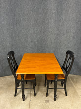 Load image into Gallery viewer, Two-Tone Drop Leaf Dining Set