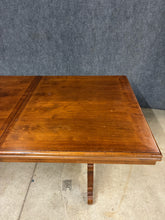 Load image into Gallery viewer, Vintage Trestle Dining Table with 2 Leaves