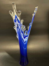 Load image into Gallery viewer, Glass Cobalt Vase