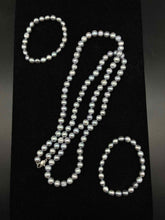 Load image into Gallery viewer, 3 Piece Honora Sterling Silver Pearl Jewelry set