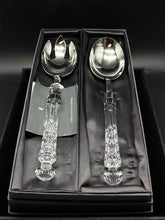 Load image into Gallery viewer, Waterford Lismore Crystal 2 Piece Serving utensils
