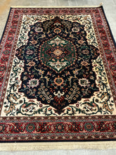 Load image into Gallery viewer, Traditional Persian-Style Floral Area Rug