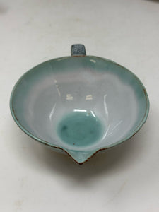 Pottery Turquoise 14 Piece Geometric Tea/Coffee Set
