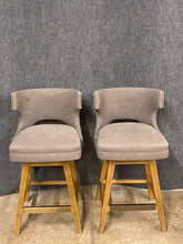 Load image into Gallery viewer, Pair Of "Four Hands" Task Swivel Counter Height Stools