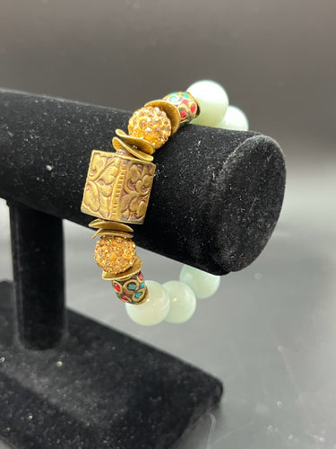 Robin Steele Beaded Stretch Bracelet
