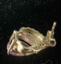Load image into Gallery viewer, Gold Diamond Earrings