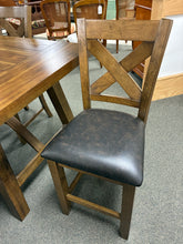Load image into Gallery viewer, Rustic Counter Height 5-Piece Dining Set