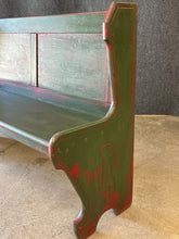 Load image into Gallery viewer, Primitive Painted Bench