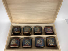 Load image into Gallery viewer, 8 Piece Pottery Napkin rings