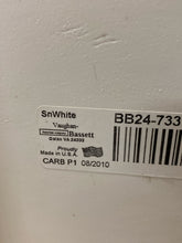 Load image into Gallery viewer, Bassett Twin Size White Bed Frame
