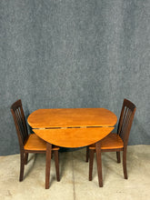 Load image into Gallery viewer, Two-Tone Drop Leaf Dining Set with 2 Chairs