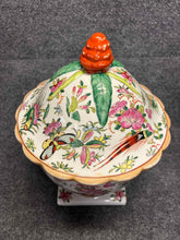 Load image into Gallery viewer, Porcelain Asian Floral White Misc.